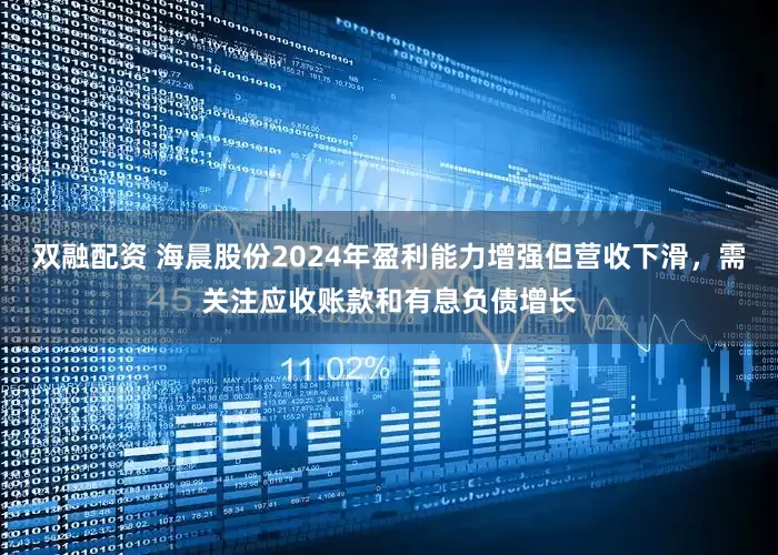 双融配资 海晨股份2024年盈利能力增强但营收下滑，需关注应收账款和有息负债增长